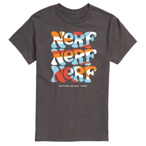 Men's - NERF - Nerf Retro Stacked Short Sleeve Graphic T-Shirt - 1 of 4