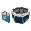 Ware Deluxe Pop-Up Playpen For Animals/Pets, Blue, 50" - 3 of 4