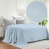 Classic Cotton Textured Chevron Lightweight Woven Blanket by Blue Nile Mills - 2 of 4