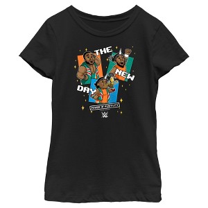 Girl's WWE The New Day Animated T-Shirt - 1 of 4