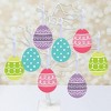 Big Dot of Happiness Hippity Hoppity - Easter Egg Decorations - Tree Ornaments - Set of 12 - 2 of 4