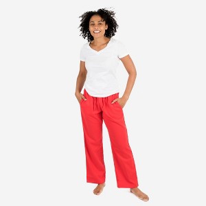 Leveret Womens Flannel Christmas Pajamas Pants - 1 of 4