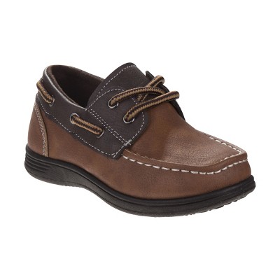 Josmo Toddler Boys Casual Boat Shoes -tan Brown, 8 : Target