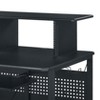 PAGED Computer Desk Modern Music Desk with Open Storage Shelves, Keyboard Tray and Hooks for Work - 2 of 4