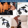 JUJABU All-Terrain Collapsible Knee Walker for Adults with Basket and Dual Brakes, Crutch Alternative for Foot, Leg & Ankle Injuries - 4 of 4