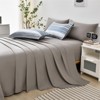 BAGOKIE All Season 5/7 Piece Bed in a Bag Comforter Set, Stripe Pattern - 4 of 4