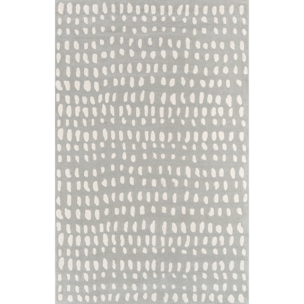 5'x8' Delmar Area Rug Gray - Novogratz by Momeni