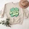 Simply Sage Market Women's Graphic Sweatshirt Lucky With Clover - 3 of 4