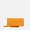 MKF Collection Honey Genuine Leather Quilted Flower-Embossed Women’s Wristlet Wallet by Mia K - 2 of 4