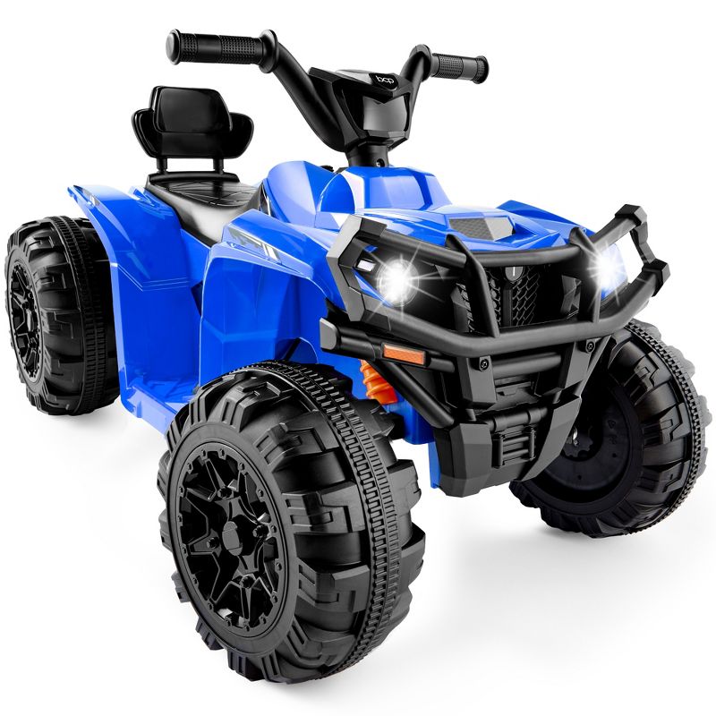 Best Choice Products 12V Kids Ride-On ATV Quad w/ Bluetooth, 2.4mph Max, Treaded Tires, LED Lights, Radio, 1 of 9