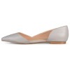 Journee Collection Women's Cortni Slip On Pointed Toe D'Orsay Flats - 2 of 4