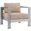 Modway Shore Outdoor Patio Aluminum Armchair - 2 of 4
