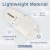 CUSHIONAIRE Feather Slides – Comfortable Cloud Cushion House Slippers for Women, Indoor Outdoor EVA Foam Foot Spa Shower Shoes, Non-Slip Arch Support - 3 of 4