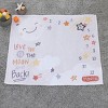 NoJo Celestial Super Soft Photo Op Milestone Baby Blanket - Gray - 2 of 4