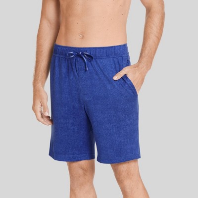 Hanes Premium Men's 9 French Terry Pajama Shorts 2pk - Blue L