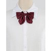 Allegra K Women's Pre-tied Bowknot Solid Color Bowtie School Uniform Bow Ties - 2 of 4