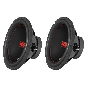 Boss Chaos Exxtreme 12" 1200W Dual Voice Coil 4 Ohm Car Audio Subwoofer (2 Pack) - 1 of 4