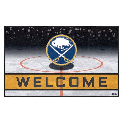 NHL Buffalo Sabres Crumb Rubber Door Mat 18"x30"