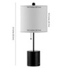 Dalra Table Lamp W/ USB Port- 25 Inch Height - TBL4358 - Black - Safavieh - 3 of 3
