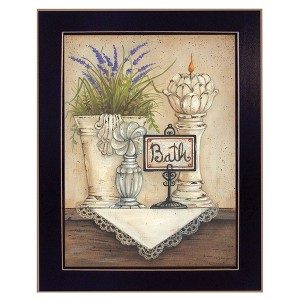 Bath By Mary June, Printed Wall Art, Ready To Hang Framed Poster, Black Frame - 1 of 4