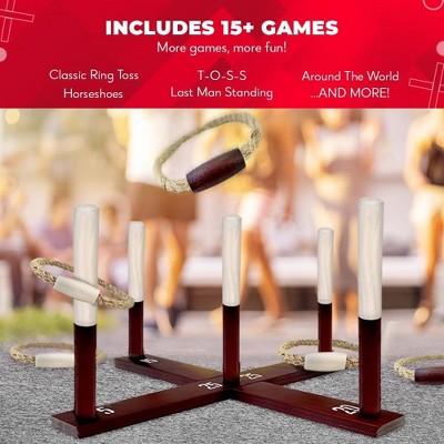 Rustic Ring Toss Outdoor Game