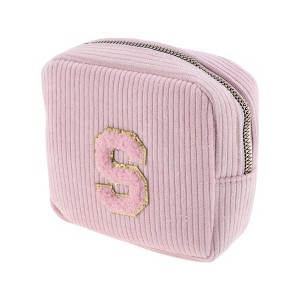 Unique Bargains Letter S Pattern Makeup Bag 1 Pc - 1 of 4