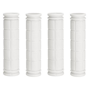 Unique Bargains Rubber Non-Slip Mushroom Bike Fit 7/8" Handlebar Grips 4.53" 2 Pairs - 1 of 4