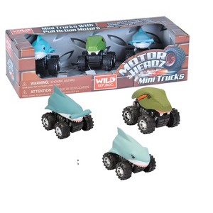 Wild Republic Motor Headz Mini Aquatic Set Figurines, 3 Pieces - 1 of 1