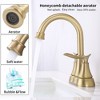 LOVMOR 2-Handle 4-Inch Bathroom Faucet - 2 of 4