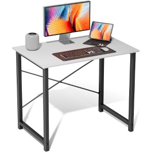 Lyngins Versatile Computer Desk, Modern Office Desk & Gaming Desk for Home Office & Dorm, Work Table/Writing Desk with X-Shaped Reinforcement - 1 of 3