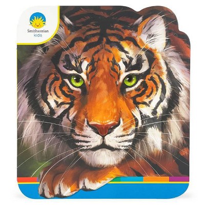 Smithsonian Kids Tigers - (Smithsonian Kids: Giant Children's Board Book) by  Jaye Garnett (Board Book)