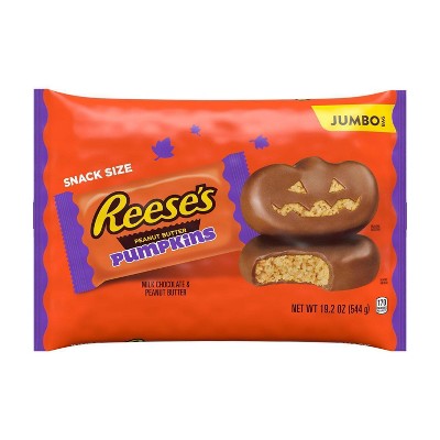 Reese's Halloween Peanut Butter Pumpkins Snack Size - 19.2oz