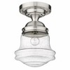 Z-Lite Vaughn 1 - Light Flush Mount in  Brushed Nickel - 2 of 4