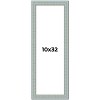 PosterPalooza | Panoramic Refined Blue Picture Frame - UV Acrylic, Foam Board Backing, Hanging Hardware - 2 of 4