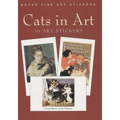 Cats in Art - (Stickers) by  Carol Belanger Grafton (Paperback)