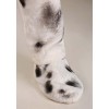 HalloweenCostumes.com One Size Fits Most   Adults Dalmatian Suit With Mouth Mover Mask, Black/White - 3 of 4