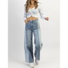 Women's LILANA COLORBLOCK WIDE LEG JEAN - PAPERMOON - 4 of 4