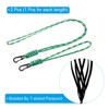 Unique Bargains Key Whistle Badge Holder Wrist Lanyard with Keychain Clip 2 Pcs - 3 of 4