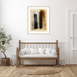 Amanti Art Burnt Toast I by Grace Popp Wood Framed Wall Art Print - 1 of 4