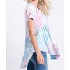 Women's Cotton Candy Babydoll Top - PLUS - HEIMISH USA - 4 of 4