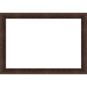 Amanti Art Warm Walnut Framed Dry Erase Magnetic Board - 1 of 4
