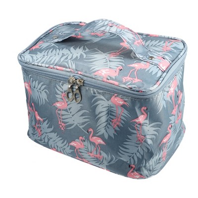 Unique Bargains Portable Large Capacity Travel Makeup Cosmetic Case Organizer Bag 1 Pc