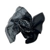 Wrapables Lightweight Sheer Silky Feeling Georgette Scarf, Peach Tree in Gray - 3 of 4