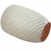 SpassWay 17" Dia Outdoor Indoor Ceramic Planter Pot Decorative Planter with Drainage Hole Patio Flower Pot - 2 of 4