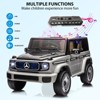 Baby Car, Licensed Mercedes-Benz EQG Electric Car 12V Battery Powered w/Parent Remote Control - 3 of 4