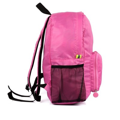 Karla Hanson Pack n Fold Foldable Travel Backpack - Pink — фото 5