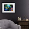 Trademark Fine Art - Santiago Pascual Buye The Colors Of The Reef Ii Matted Framed Art - 2 of 4
