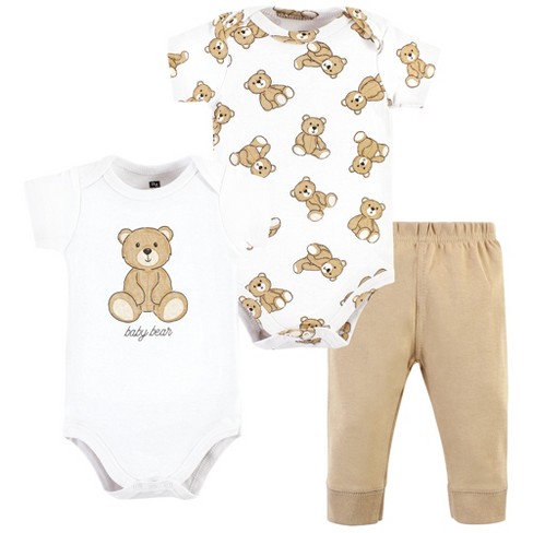 Baby Girl Carter's 3-Piece Bear Bodysuits & Pants Set