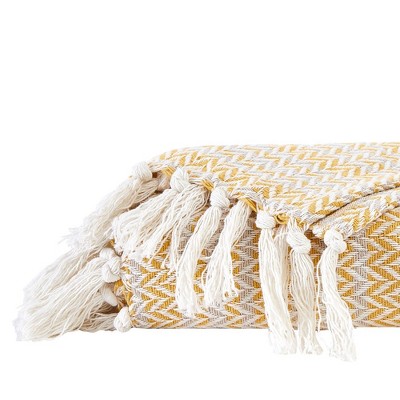 Southshore Fine Living 100% Cotton lightweight, breathable Agadir Collection throw blanket