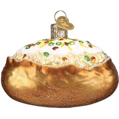 Old World Christmas Glass Blown Ornament, Baked Potato